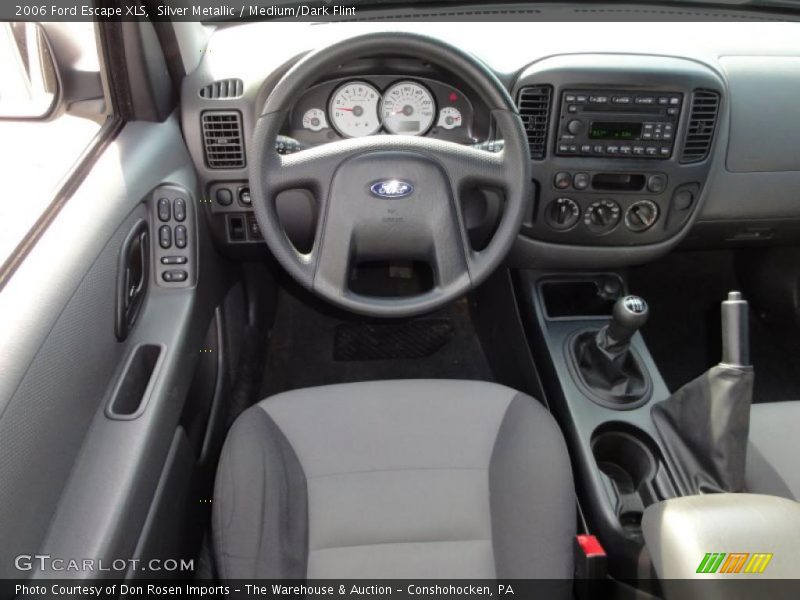 Silver Metallic / Medium/Dark Flint 2006 Ford Escape XLS