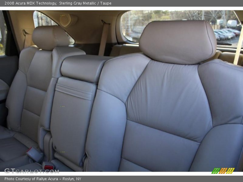Sterling Gray Metallic / Taupe 2008 Acura MDX Technology