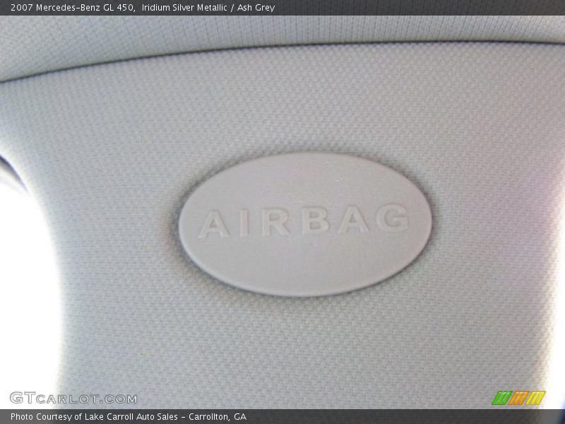 Iridium Silver Metallic / Ash Grey 2007 Mercedes-Benz GL 450
