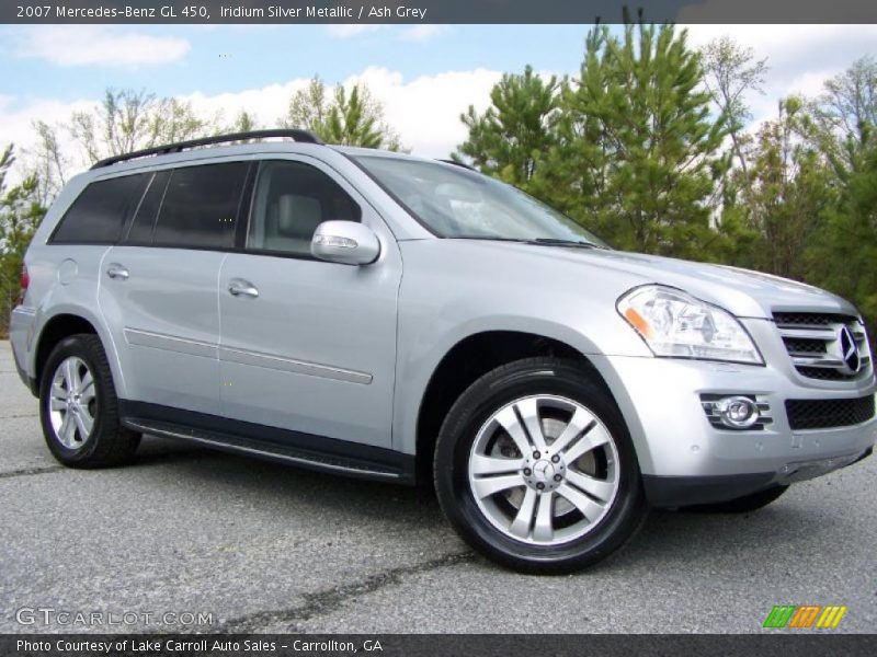 Iridium Silver Metallic / Ash Grey 2007 Mercedes-Benz GL 450