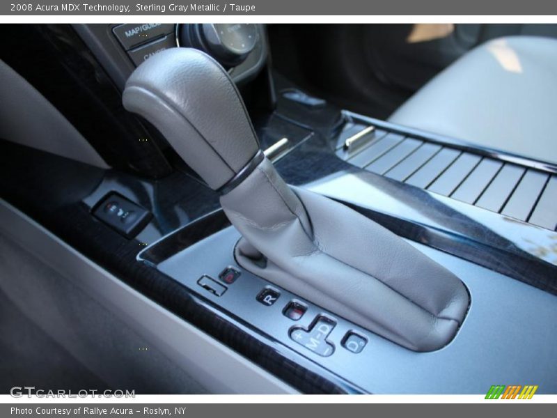 Sterling Gray Metallic / Taupe 2008 Acura MDX Technology