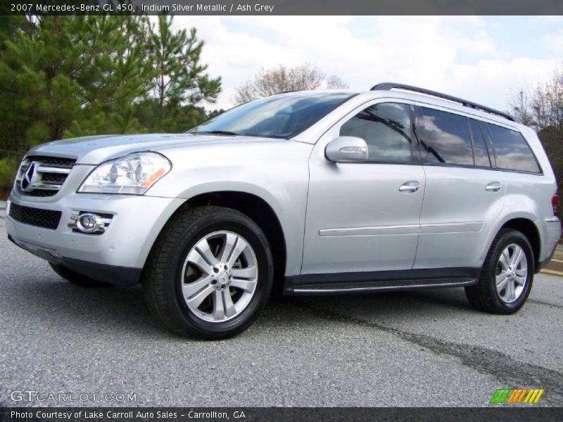 Iridium Silver Metallic / Ash Grey 2007 Mercedes-Benz GL 450