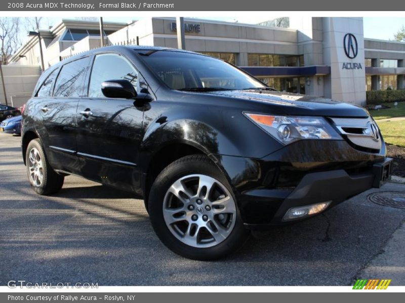 Formal Black / Parchment 2008 Acura MDX Technology