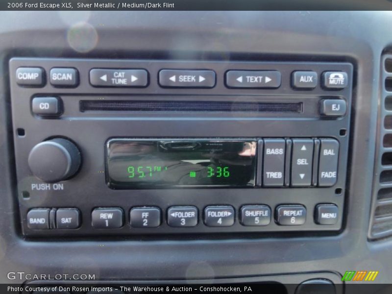 Silver Metallic / Medium/Dark Flint 2006 Ford Escape XLS