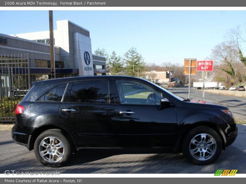 Formal Black / Parchment 2008 Acura MDX Technology