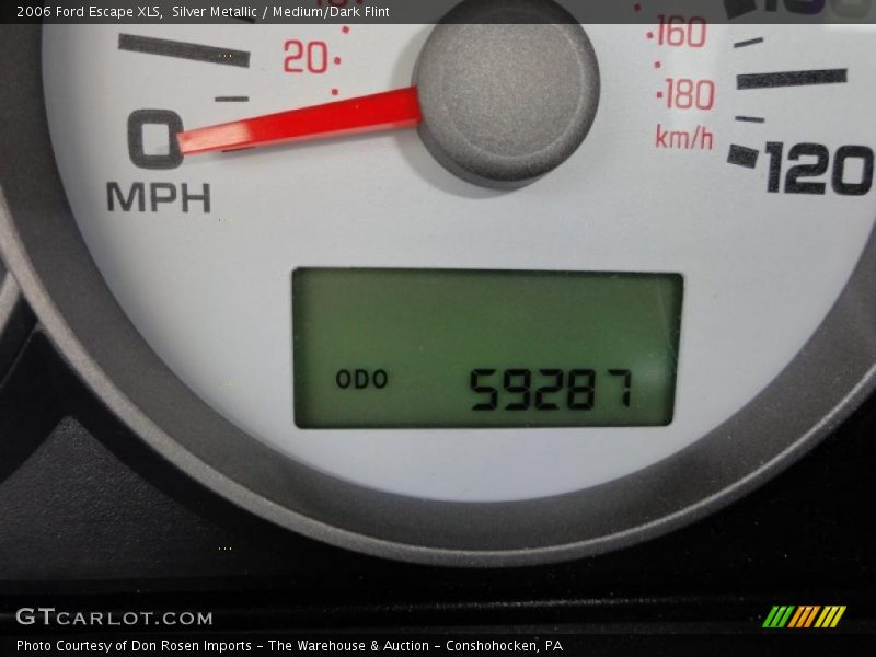 Silver Metallic / Medium/Dark Flint 2006 Ford Escape XLS