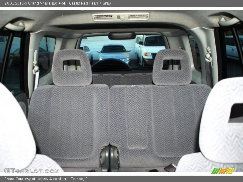 Cassis Red Pearl / Gray 2001 Suzuki Grand Vitara JLX 4x4