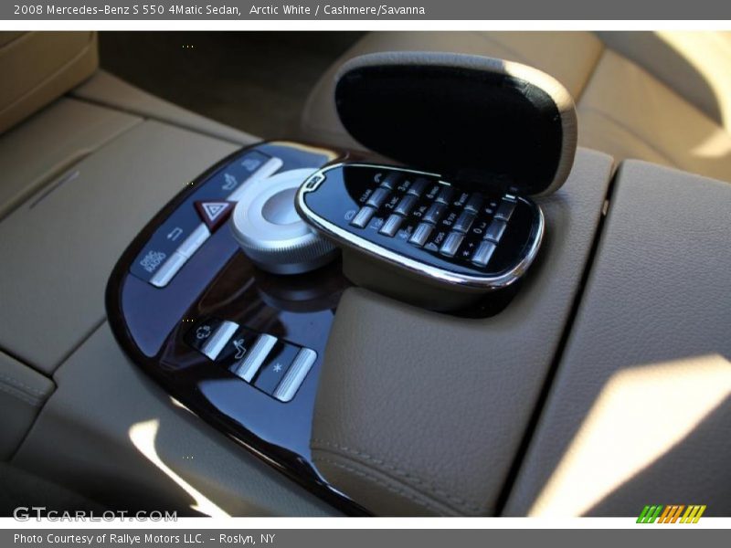 Arctic White / Cashmere/Savanna 2008 Mercedes-Benz S 550 4Matic Sedan