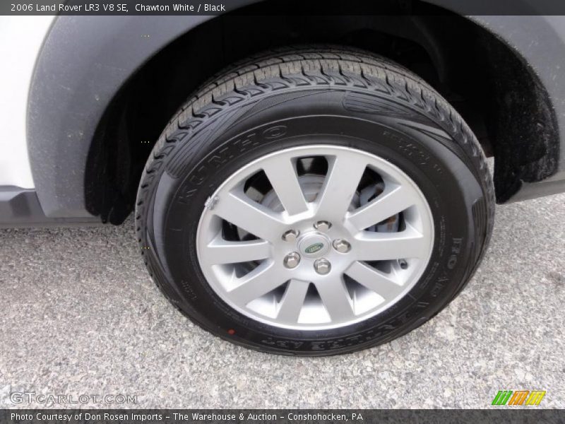 Chawton White / Black 2006 Land Rover LR3 V8 SE