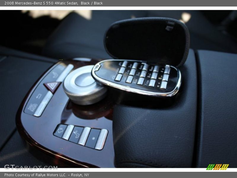 Black / Black 2008 Mercedes-Benz S 550 4Matic Sedan