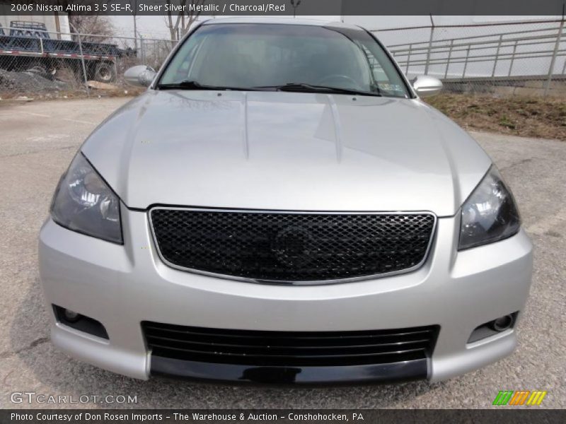 Sheer Silver Metallic / Charcoal/Red 2006 Nissan Altima 3.5 SE-R