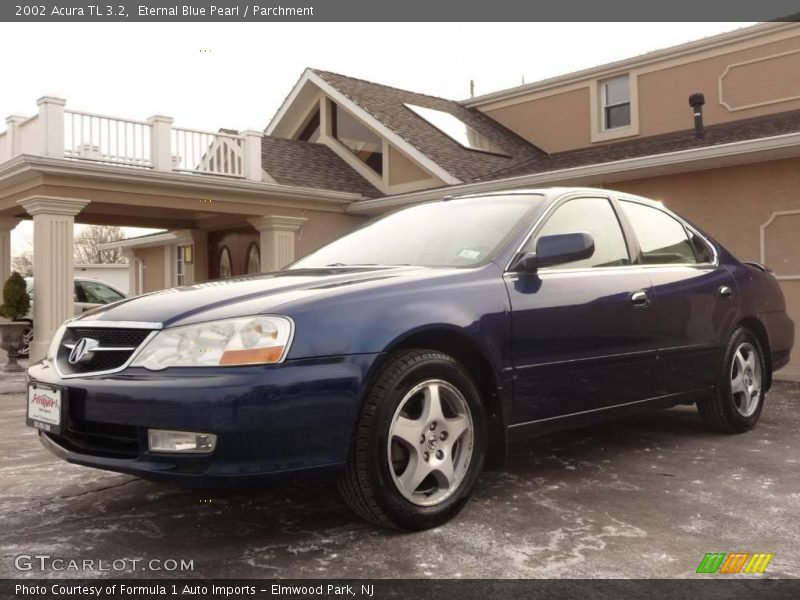 Eternal Blue Pearl / Parchment 2002 Acura TL 3.2
