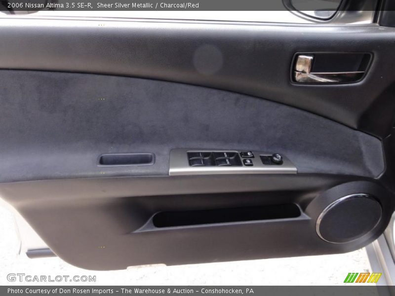 Sheer Silver Metallic / Charcoal/Red 2006 Nissan Altima 3.5 SE-R