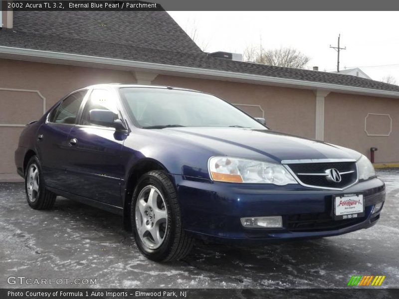 Eternal Blue Pearl / Parchment 2002 Acura TL 3.2