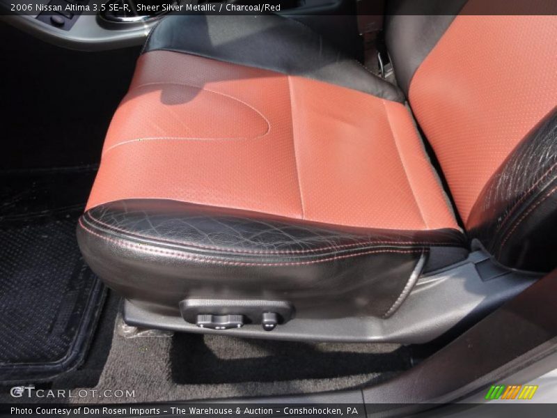 Sheer Silver Metallic / Charcoal/Red 2006 Nissan Altima 3.5 SE-R
