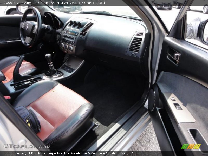 Sheer Silver Metallic / Charcoal/Red 2006 Nissan Altima 3.5 SE-R