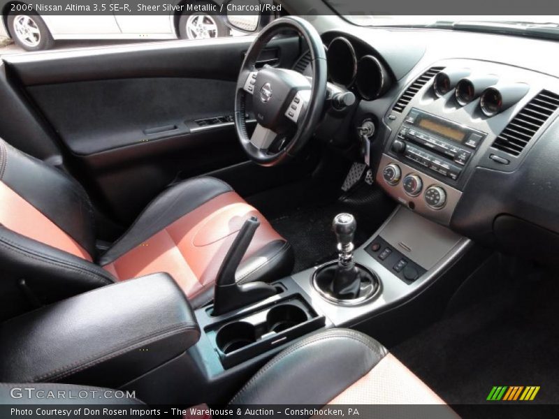 Sheer Silver Metallic / Charcoal/Red 2006 Nissan Altima 3.5 SE-R