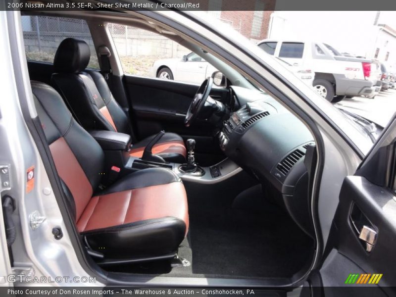Sheer Silver Metallic / Charcoal/Red 2006 Nissan Altima 3.5 SE-R