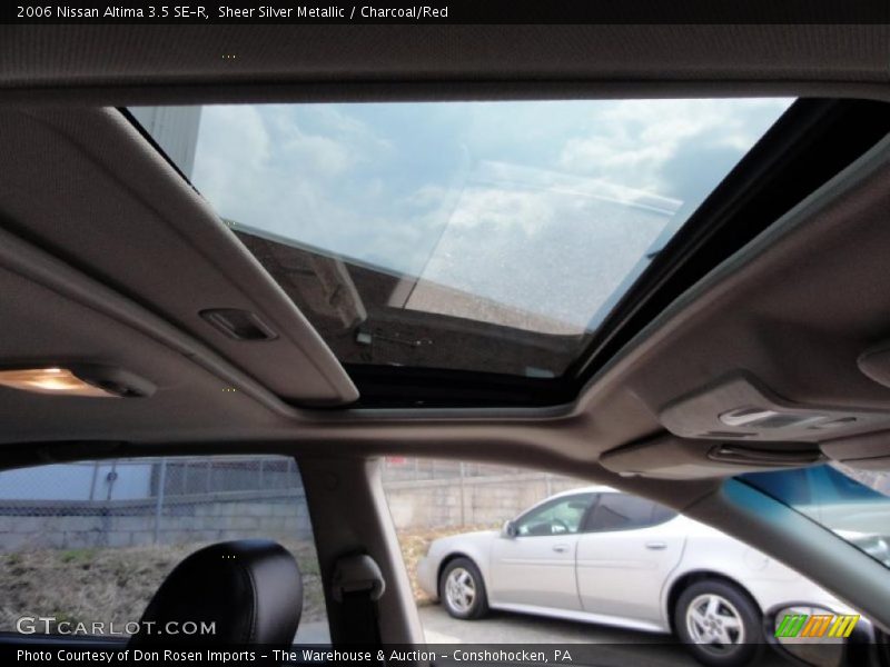 Sheer Silver Metallic / Charcoal/Red 2006 Nissan Altima 3.5 SE-R