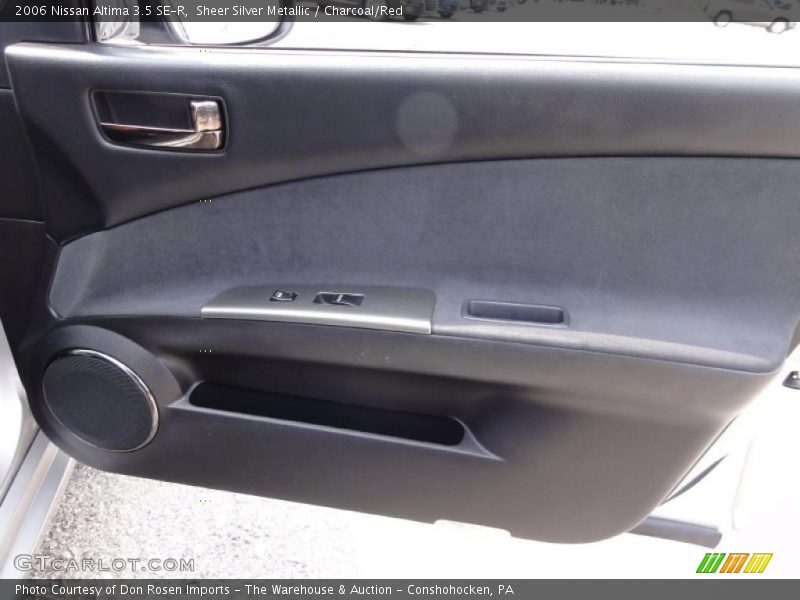 Sheer Silver Metallic / Charcoal/Red 2006 Nissan Altima 3.5 SE-R