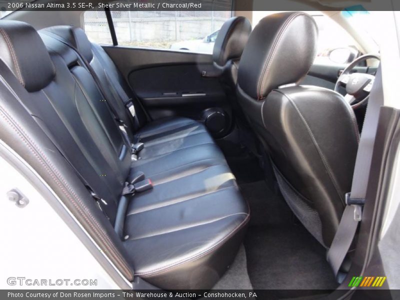 Sheer Silver Metallic / Charcoal/Red 2006 Nissan Altima 3.5 SE-R
