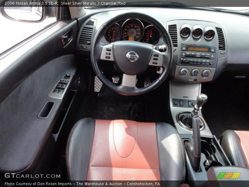 Sheer Silver Metallic / Charcoal/Red 2006 Nissan Altima 3.5 SE-R