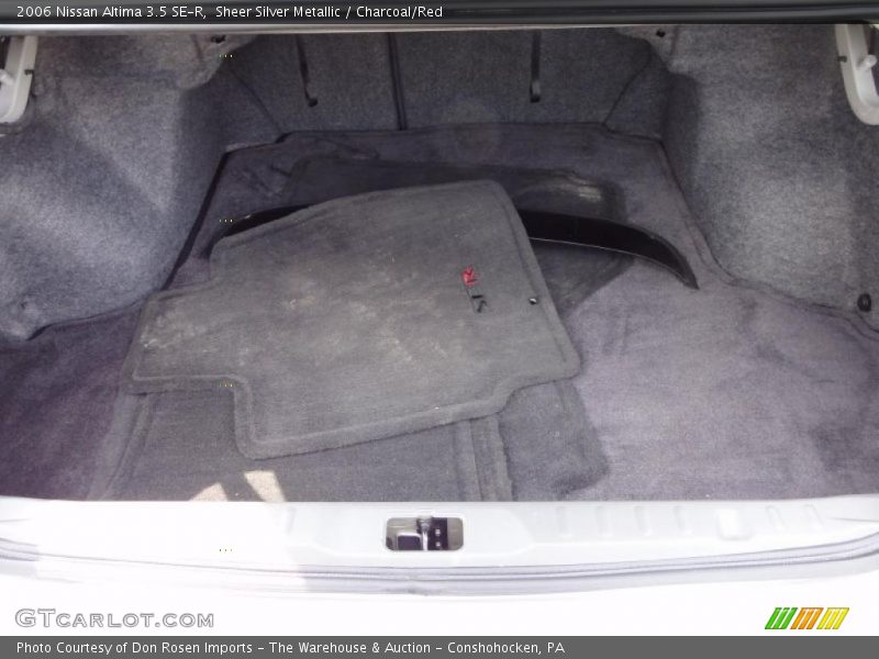 Sheer Silver Metallic / Charcoal/Red 2006 Nissan Altima 3.5 SE-R