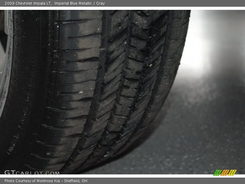 Imperial Blue Metallic / Gray 2009 Chevrolet Impala LT