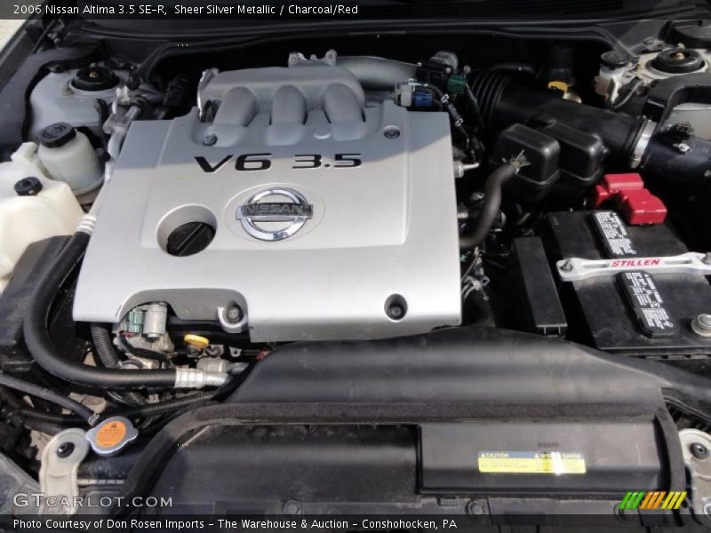  2006 Altima 3.5 SE-R Engine - 3.5 Liter DOHC 24-Valve VVT V6