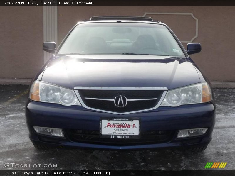 Eternal Blue Pearl / Parchment 2002 Acura TL 3.2