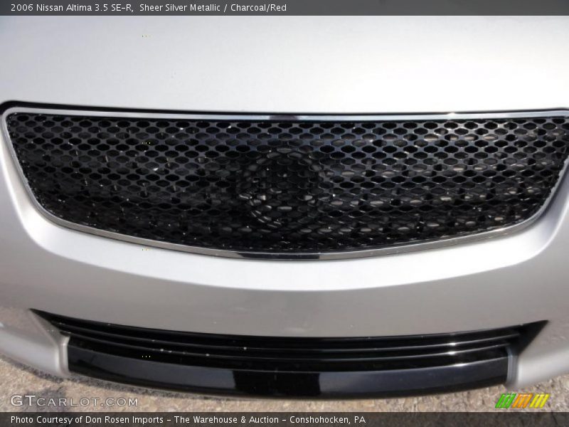 Sheer Silver Metallic / Charcoal/Red 2006 Nissan Altima 3.5 SE-R