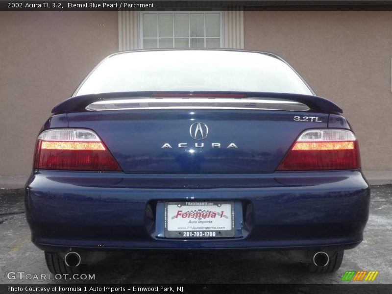Eternal Blue Pearl / Parchment 2002 Acura TL 3.2