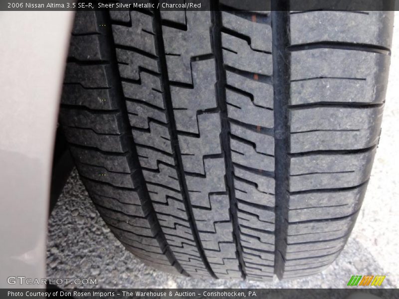 Sheer Silver Metallic / Charcoal/Red 2006 Nissan Altima 3.5 SE-R