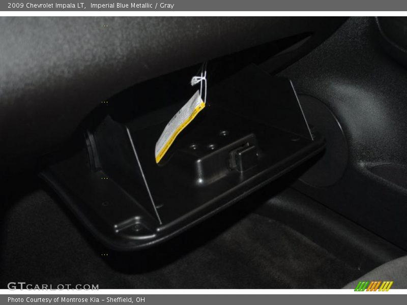 Imperial Blue Metallic / Gray 2009 Chevrolet Impala LT