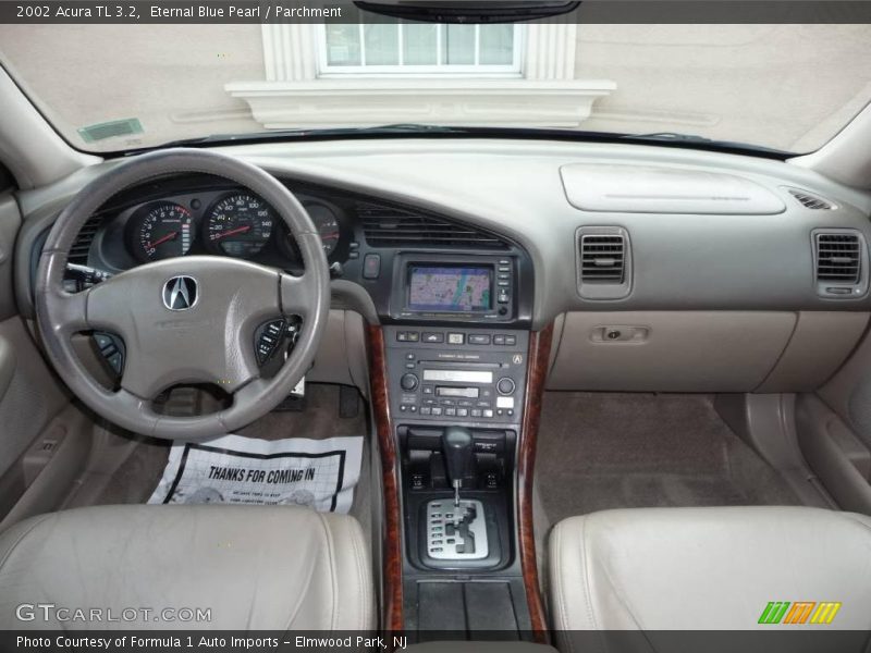 Eternal Blue Pearl / Parchment 2002 Acura TL 3.2