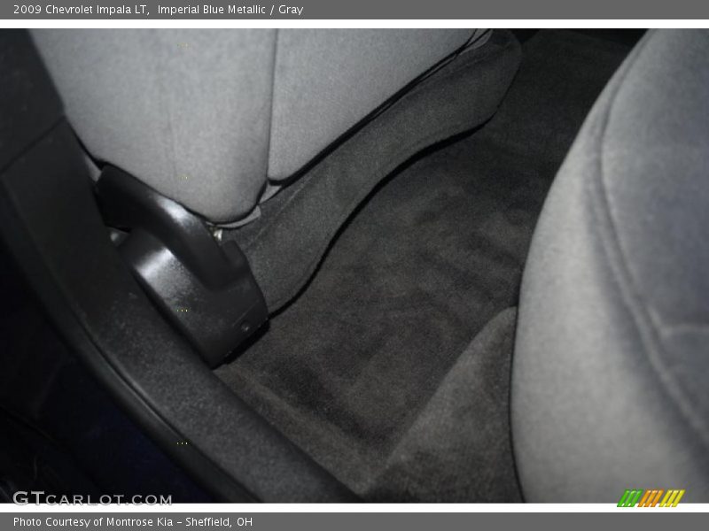 Imperial Blue Metallic / Gray 2009 Chevrolet Impala LT