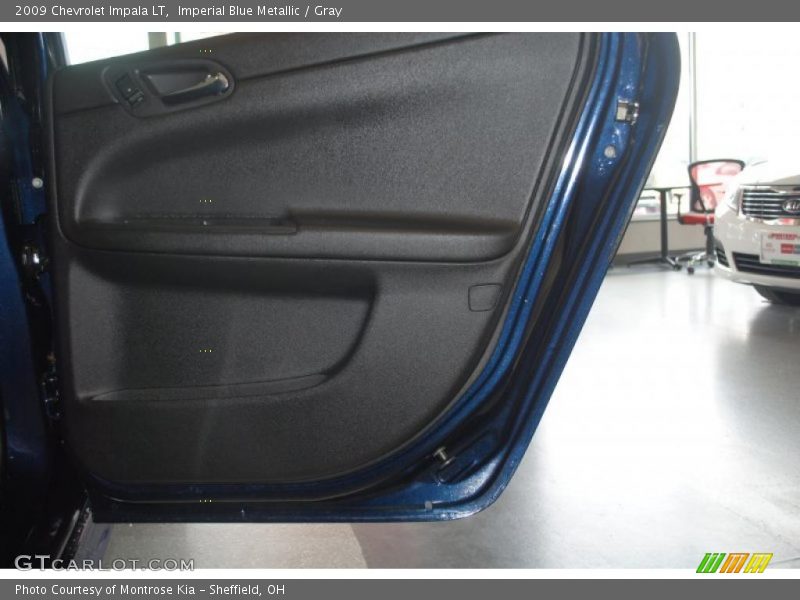 Imperial Blue Metallic / Gray 2009 Chevrolet Impala LT