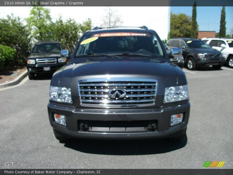 Silver Graphite / Graphite 2010 Infiniti QX 56