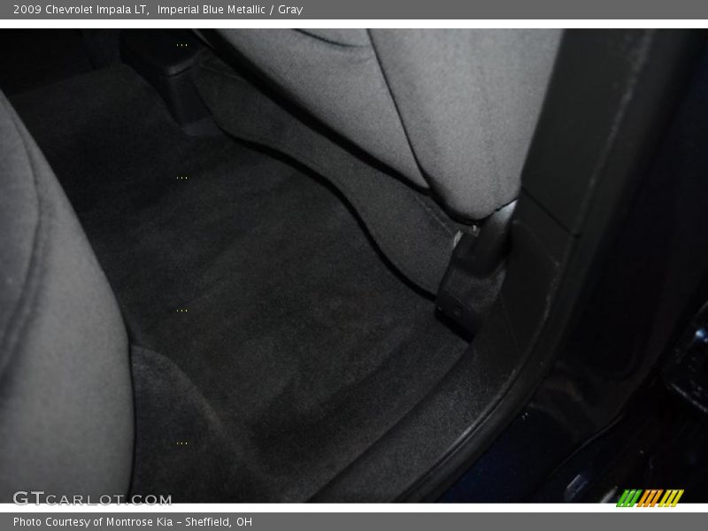 Imperial Blue Metallic / Gray 2009 Chevrolet Impala LT