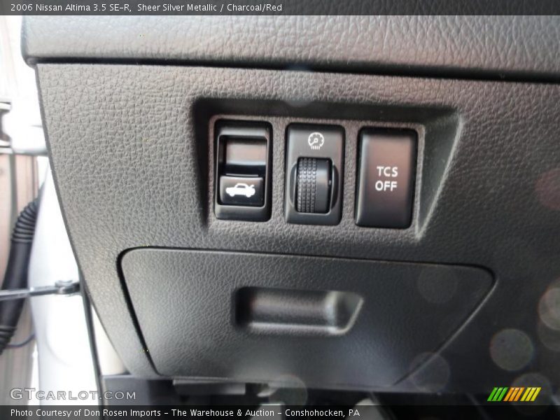 Sheer Silver Metallic / Charcoal/Red 2006 Nissan Altima 3.5 SE-R