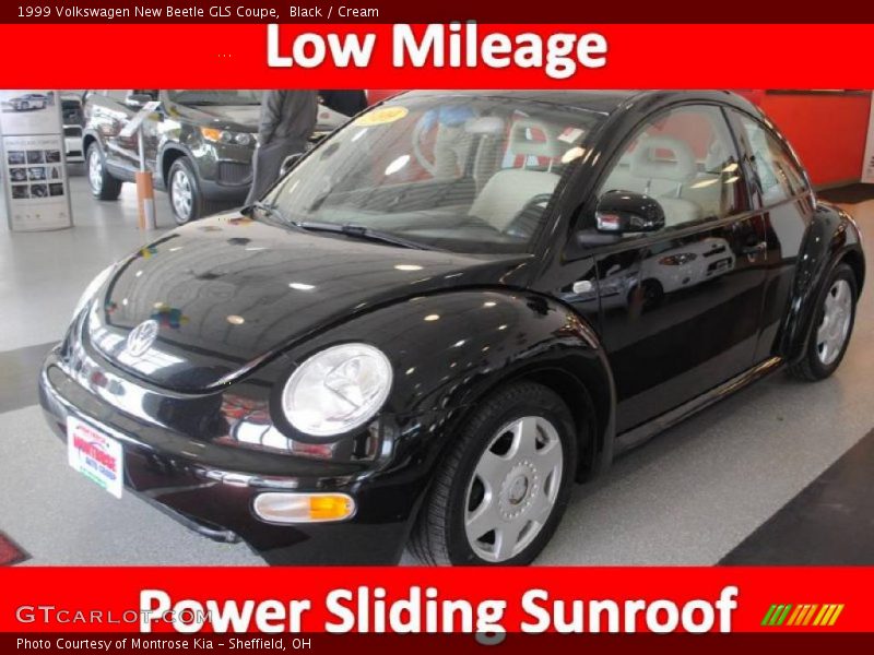 Black / Cream 1999 Volkswagen New Beetle GLS Coupe