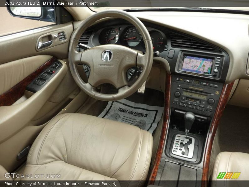 Eternal Blue Pearl / Parchment 2002 Acura TL 3.2