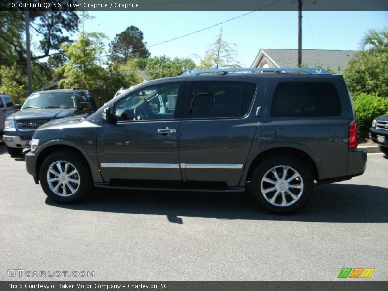 Silver Graphite / Graphite 2010 Infiniti QX 56