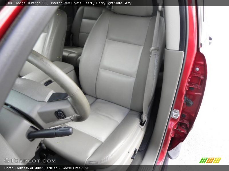 Inferno Red Crystal Pearl / Dark/Light Slate Gray 2008 Dodge Durango SLT