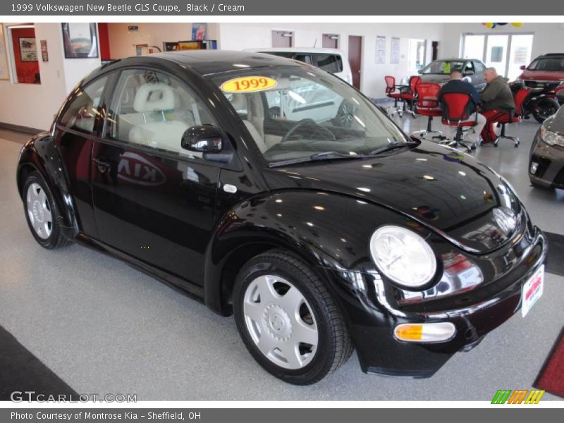 Black / Cream 1999 Volkswagen New Beetle GLS Coupe