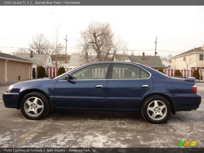 Eternal Blue Pearl / Parchment 2002 Acura TL 3.2