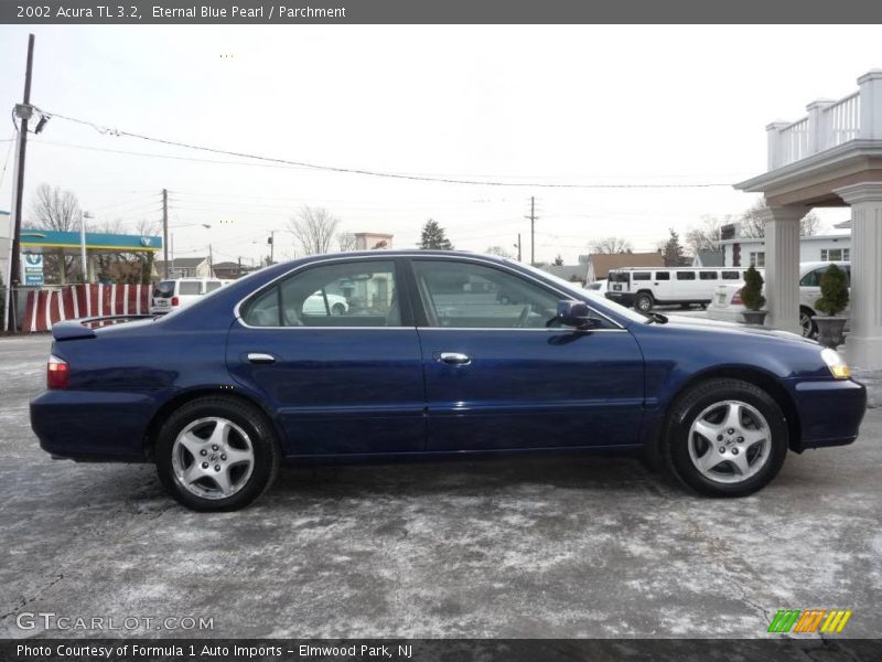 Eternal Blue Pearl / Parchment 2002 Acura TL 3.2
