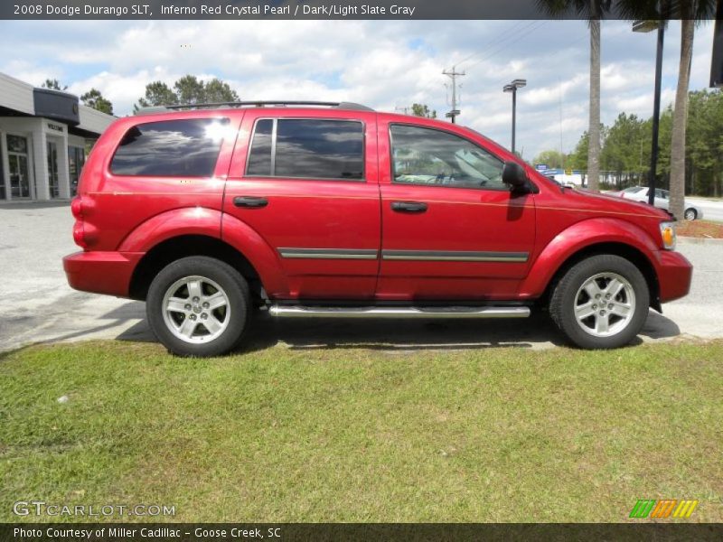 Inferno Red Crystal Pearl / Dark/Light Slate Gray 2008 Dodge Durango SLT