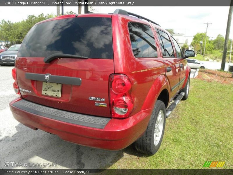 Inferno Red Crystal Pearl / Dark/Light Slate Gray 2008 Dodge Durango SLT