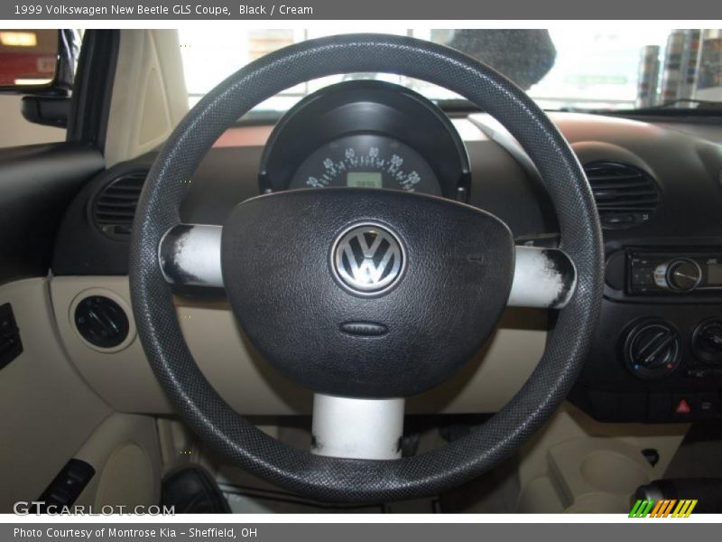 Black / Cream 1999 Volkswagen New Beetle GLS Coupe